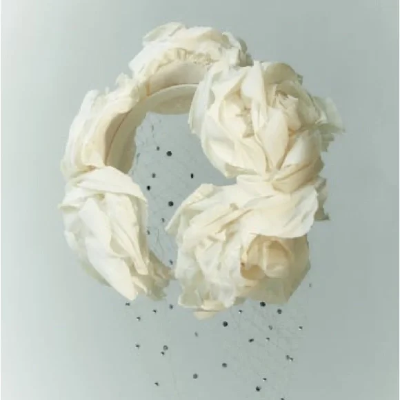 Zara | Accessories | Zara Floral Headpiece Headband Ecru Nwt  display picture 1